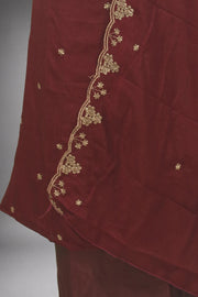 Sequin Elegance Silk Churidar Material