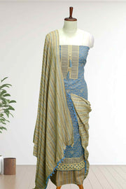 Cotton Churidar Material with Mirror Work