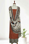 Ajrakh Grace Cotton Churidar Set