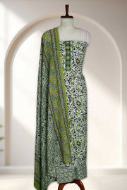 Embellished Cotton Churidar Set