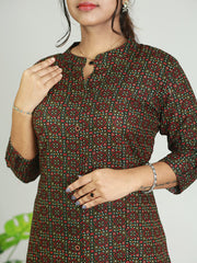 Women's Cotton Printed Flair Kurti - 429/-