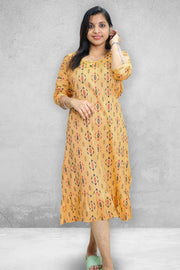 Women’s Cotton Printed Frock Night Dress