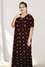 Cotton Nighty – Free Size Comfort Wear