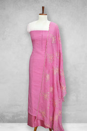 Silk Churidar Material