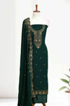 Georgette Churidar Material