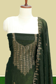 Georgette Churidar Material – Graceful Embroidery with Sequins