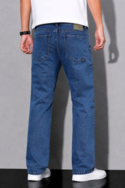 Hogg Shaded Denim Straight Fit Jeans