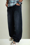 Fire Boat Wide Leg Baggy Jeans