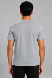 Men's Solid Regular Fit T-Shirt