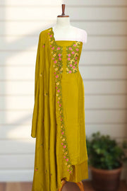 Silk Churidar Material