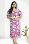 Night Dress-Floral Print