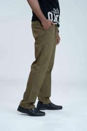 Krosswood Men’s Linen Trousers – Plain Design