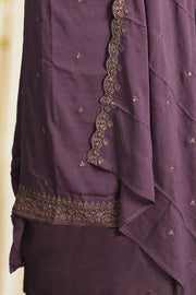 Golden Elegance Silk Churidar Material