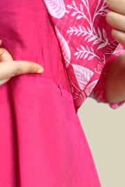 Feeding Top with Floral Print & Collar Neck