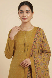 Silk Churidar Material Butta Work