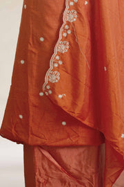 Sequin Elegance Silk Churidar Material