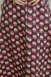 Printed Cotton Kurti with Collar Neck