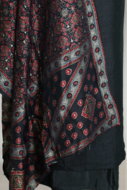 Elegant Silk Churidar Material with  Embroidery Thread Work
