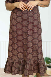 Printed Cotton  Nightdress
