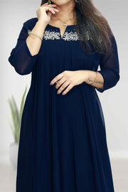 Elegant Flared Georgette Top