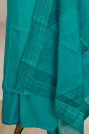 Silk Churidar Material with Stone & Embroidery Work