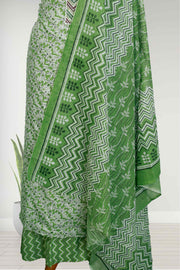 Cotton Churidar Material – Elegant Floral Charm