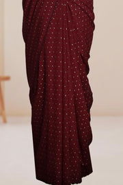 Fancy Vichithra Saree – Golden Glitter Full Body Work