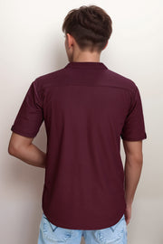 HOG & FOG Chinese Collar T-Shirt