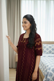 Cotton Nighty – Yoke Design