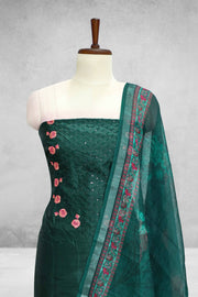 Silk Churidar Material