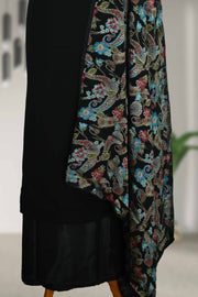 Georgette Churidar Material with Button Work