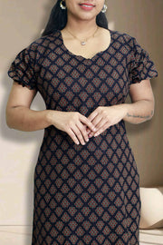 Cotton Night Dress – Free Size