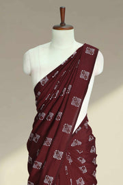 Georgette Saree – Full Body Print Work