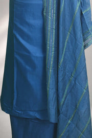 Silk Churidar Material – Golden Thread Work with Sequins