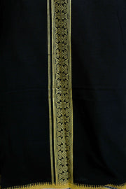 Black Dhothi – Printed Design