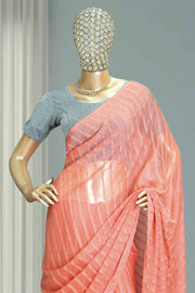 Fancy Chiffon Saree with Stone Work