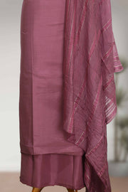 Elegant Silk Churidar Material with Embroidery