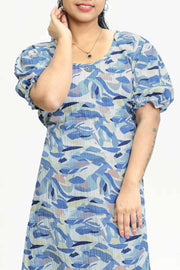Semi Chiffon Night Dress