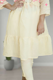 Cotton Long Top with Overcoat Style