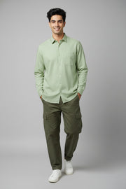SSS UrbanSoft Satin Cotton Casual Shirt
