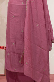 Sequin Golden Thread Silk Churidar Material