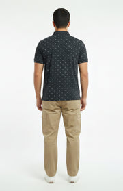 Unimax Men’s Printed Polo T-Shirt