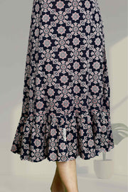 Chic Cotton Flared Top (NIGHT DRESS)