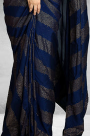 Fancy Semi Chiffon Saree