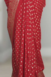 Fancy Saree – Golden Print