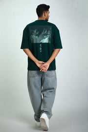 Anime Printed Drop Shoulder Five Sleeve T-Shirt – Muichiro Edition