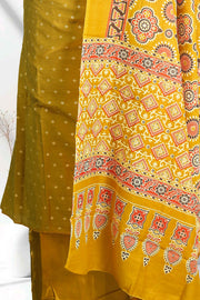 Silk Churidar Material Butta Work