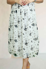 Printed Chiffon Feeding Top