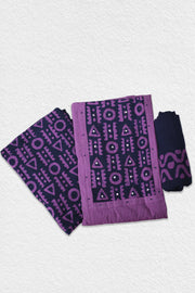 Cotton Glow Mirror Print Churidar Material