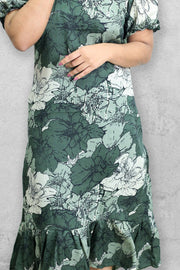 Night Dress-Semi Chiffon